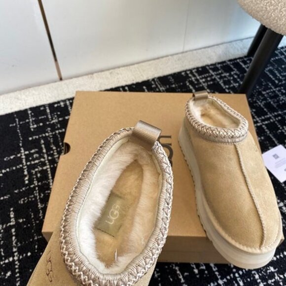 UGG Tazz Platform Slipper Mustard Seed - Picture 4 of 6